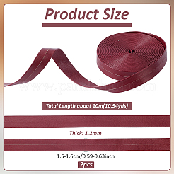 10M PU Leather Ribbons&nbsp;OCOR-NB0002-10B