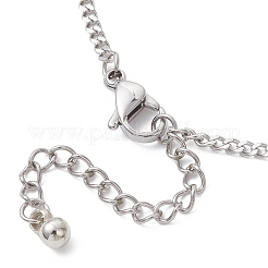 2.5MM 304 Stainless Steel Curb Chain Bracelet Making&nbsp;AJEW-JB01453
