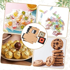 10Pcs 2 Colors Paper Candy Boxes&nbsp;CON-YW0001-82