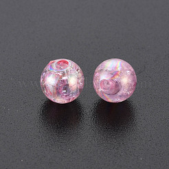 Transparent Crackle Acrylic Beads&nbsp;MACR-S373-66-L04