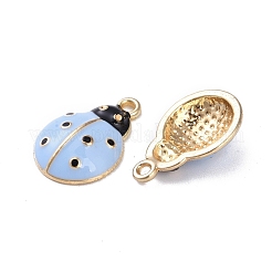 Alloy Enamel Pendants&nbsp;ENAM-R149-14C-G