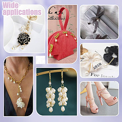 20Pcs Natural Pearl Pendants&nbsp;PALLOY-GA00015