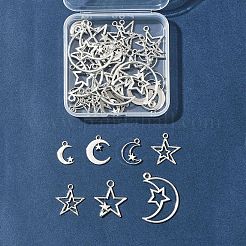35Pcs 7 Styles Tibetan Style Alloy Pendants&nbsp;FIND-FS0002-88