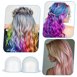 2Pcs 2 Colors Silicone Highlighting Hairpiece Hat Tools&nbsp;AJEW-GA0010-29