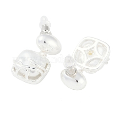 Brass Dangle Earring&nbsp;EJEW-L288-003S