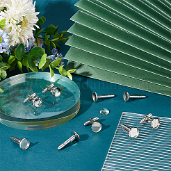 Blank Dome Cufflinks Making Kit&nbsp;DIY-UN0005-25
