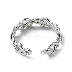 Brass Open Cuff Rings for Women&nbsp;LS-RJEW-G296-01P