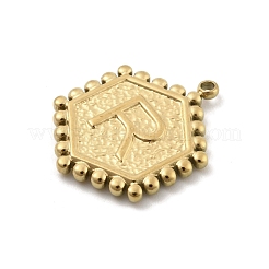 201 Stainless Steel Pendants&nbsp;LS-STAS-R227-01R-G
