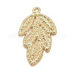 Rack Plating Brass Pendants&nbsp;KK-M229-23G