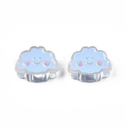 Transparent Acrylic Beads&nbsp;X-ACRC-S039-01