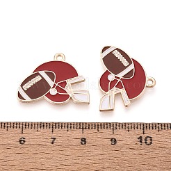 Alloy Enamel Pendants&nbsp;ENAM-T025-02G-19A