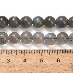 Natural Labradorite Beads Strands&nbsp;G-G448-7.5mm-04