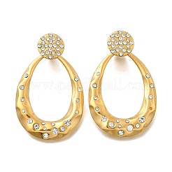 304 Stainless Steel Dangle Stud Earrings&nbsp;EJEW-F361-23G