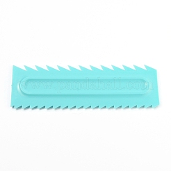 Plastic Baking Edge Dough Scraper and Cutter Pastry Spatulas&nbsp;AJEW-P077-05