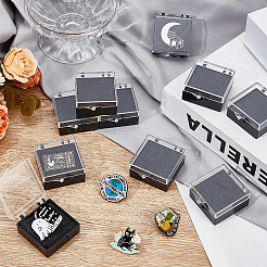 Plastic Badge Storage Gift Box&nbsp;LS-CON-WH0099-06A