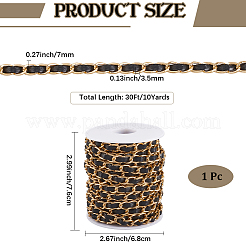 CutHollow 10Yards Oxidation Aluminum Rope Chains&nbsp;CHA-CL0001-01B-02