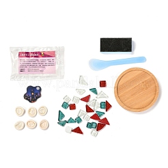 DIY Halloween Theme Mosaic Cup Mat Kits&nbsp;DIY-I066-01