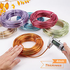 Round Anodized Aluminum Wire&nbsp;AW-BC0007-4.0mm-05