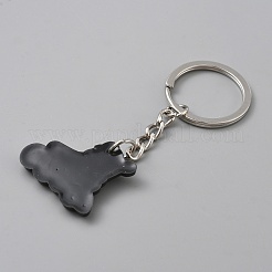Ice Skates PVC with Iron Pendant Keychain&nbsp;KEYC-TAC0034-01B