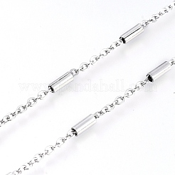 Tarnish Resistant 304 Stainless Steel Cable Chains&nbsp;CHS-D029-01P