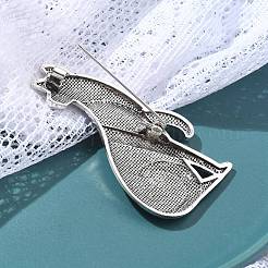 Persian Cat Alloy Brooches&nbsp;JEWB-Q004-03AS