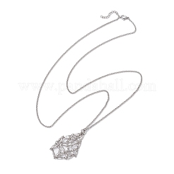 3Pcs 3 Sizes 304 Stainless Steel Rolo Chain Macrame Pouch Necklace Making&nbsp;NJEW-JN05071-01