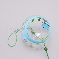 Japanese Round Painting Glass Wind Chimes&nbsp;LS-CF-TAC0001-04B
