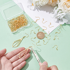 120Pcs Brass Earring Hooks&nbsp;KK-UN0004-54