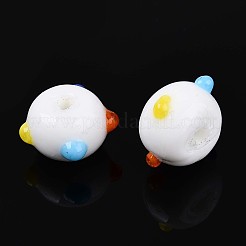 Handmade Lampwork Bumpy Beads&nbsp;LAMP-ZX003-07-01