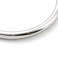 Non-Tarnish 304 Stainless Steel Simple Thin Plain Bangle for Women&nbsp;LS-BJEW-B064-02P