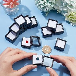 Plastic Loose Diamond Display Boxes&nbsp;CON-WH0087-55A