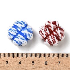 Opaque Two Tone Acrylic Beads&nbsp;OACR-P034-03A-M