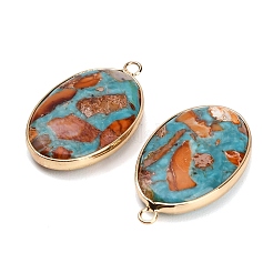 Dyed Synthetic Imperial Jasper Pendants&nbsp;GG-CBAA20A-04G-04