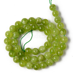 Natural Quartz Beads Strands&nbsp;X-G-R479-8mm-12