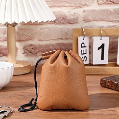 Leather Drawstring Bags&nbsp;ABAG-CL0001-38B