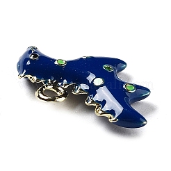 Alloy Enamel Pendants&nbsp;ENAM-H043-01G-11