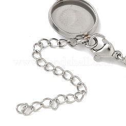 304 Stainless Steel Bracelet Making&nbsp;STAS-B126-03P