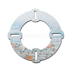 Natural Wood Pendant Decorations&nbsp;WOOD-I005-01