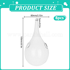 Glass Hanging Hydroponic Vases&nbsp;AJEW-WH0752-086A