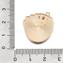 Baseball Alloy Enamel Pendants&nbsp;AL-CBA2166-01G-06