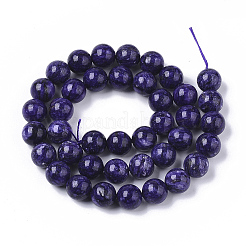 Natural Quartzite Jade Beads Strands&nbsp;LS-G-S150-57-10mm-1