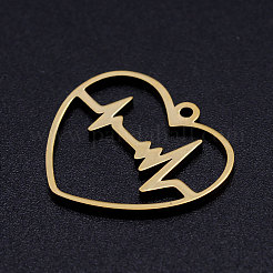 201 Stainless Steel Filigree Pendants&nbsp;STAS-Q201-JN326-2