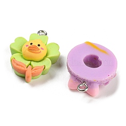 Acrylic Bead and Resin Pendant Set&nbsp;FIND-XCP0002-59