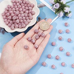 Pave Disco Ball Beads&nbsp;RB-PH0008-30B