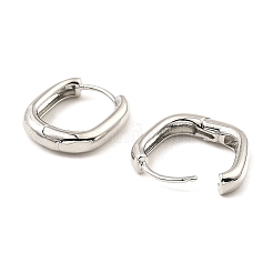 Brass Hoop Earrings&nbsp;EJEW-I289-15P