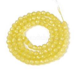 Imitation Jade Glass Beads Strands&nbsp;GLAA-T028-4mm-11J