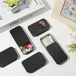 6Pcs Slide Top Tinplate Trinket Storage Boxes&nbsp;CON-SP0001-23E