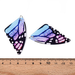 Printed Acrylic Big Pendants&nbsp;OACR-N144-02