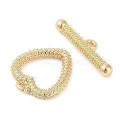 Brass Toggle Clasps&nbsp;KK-K391-01G