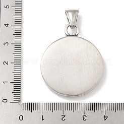 304 Stainless Steel Pendants&nbsp;STAS-Z097-10AS